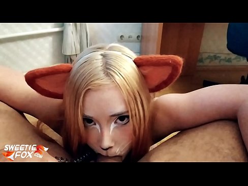 ❤️ Kitsune ਉਸ ਦੇ ਮੂੰਹ ਵਿੱਚ ਡਿਕ ਅਤੇ ਕਮ ਨਿਗਲ ਸਾਡੇ 'ਤੇ ❌️❤